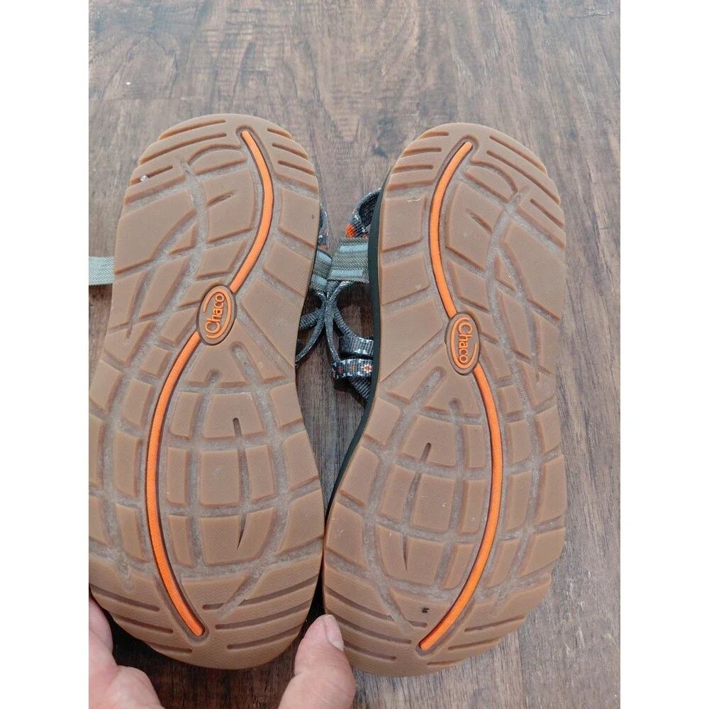 Chaco Womens ZX2 Classic Sandal Size 5 Gray Toe Loop Adjustable